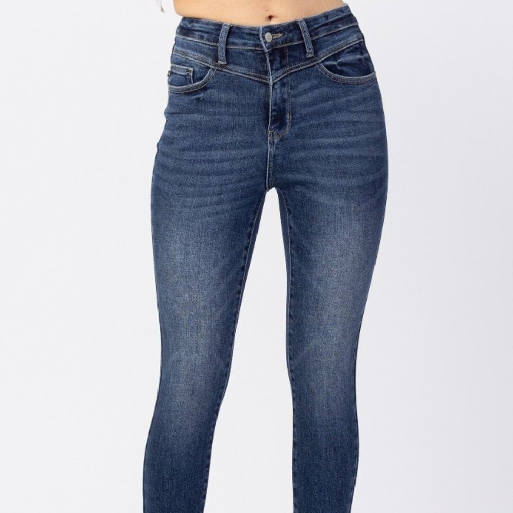JUDY BLUE HIGH RISE SKINNY JEANS PLUS SIZE